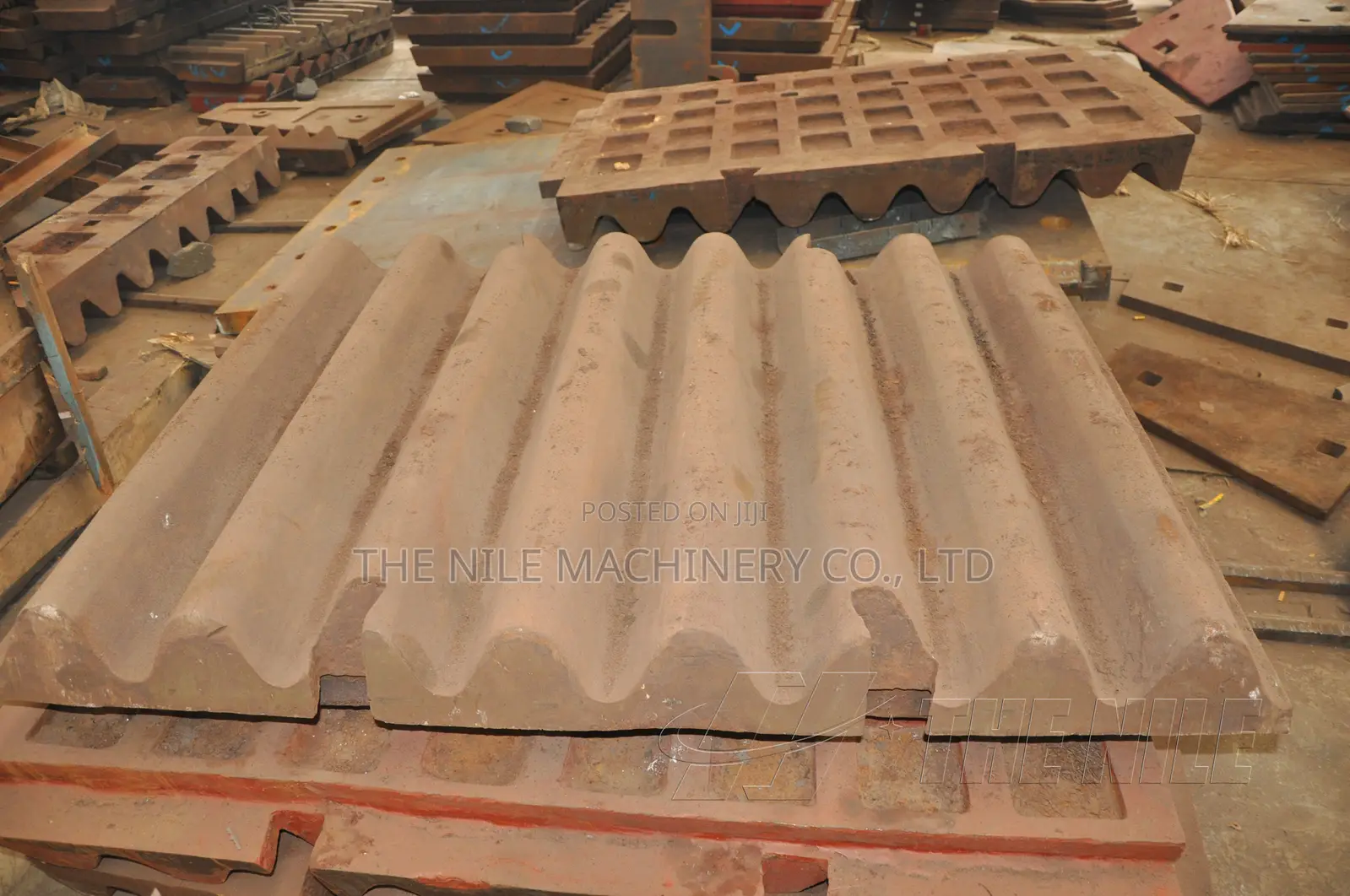 Mn22 Mn18 Jaw Crusher Parts Tooth Plate Jaw Plate