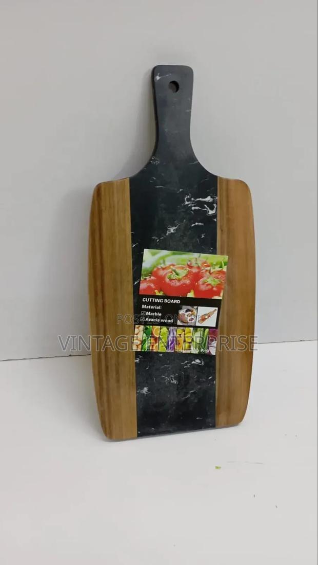 *Cutting Marble Board Stone+Acacia or Serving Tray* - thumbnail 2