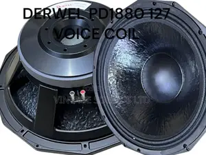 Derwel Pd1880 18” Subwoofer Bass Speaker ( Black)