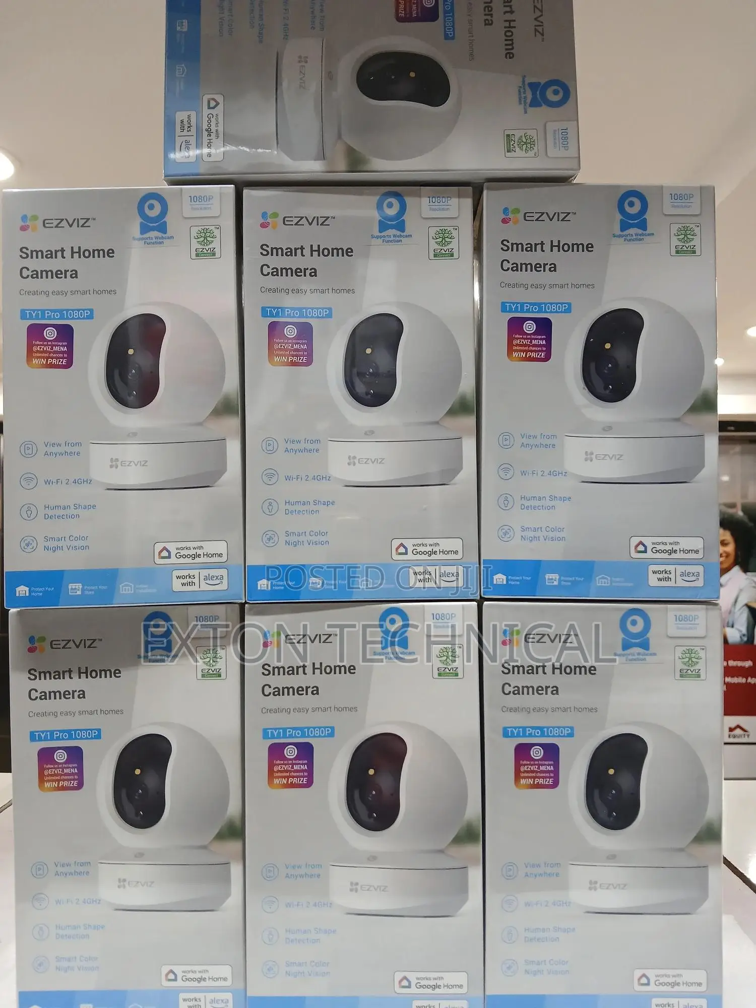 Ezviz Smart Home Camera Ty1 PRO 1080P Wireless.New