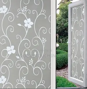 Elegant Flowered Frosted Films