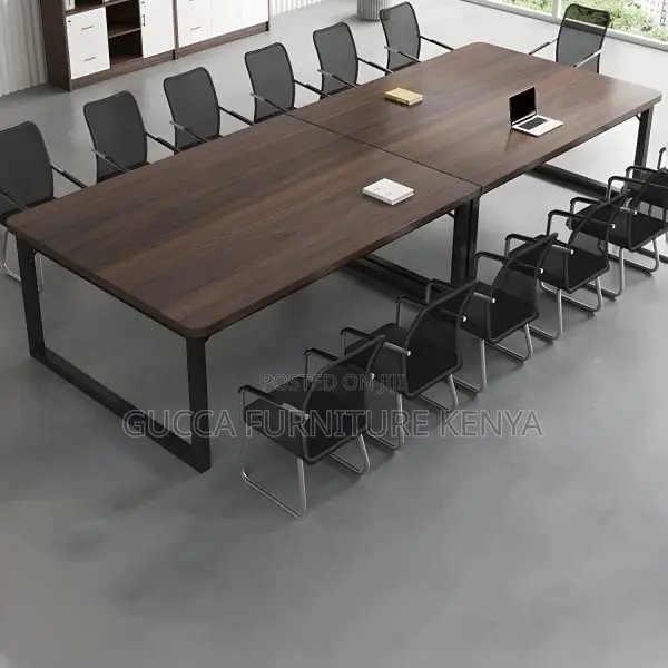 Conference Tables:2400mm Simple Wooden Top Conference Table