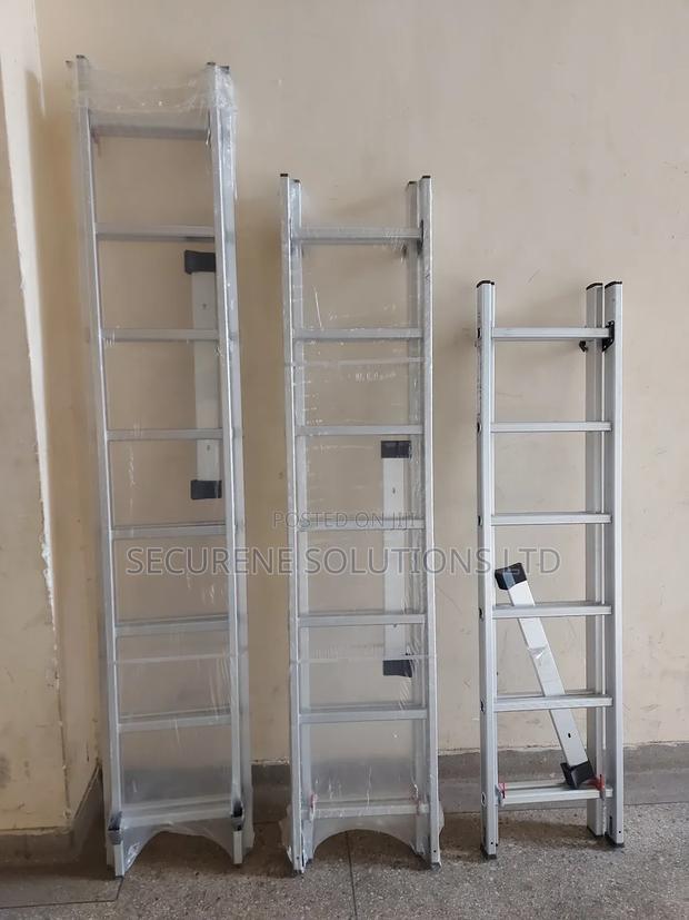 Power Step Aluminium Double Extension Ladder - thumbnail 2
