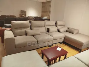 L Shape Fabric Sofa