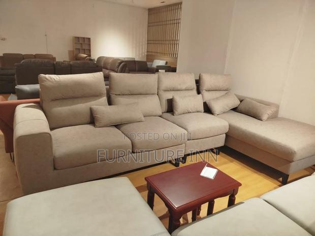 L Shape Fabric Sofa
