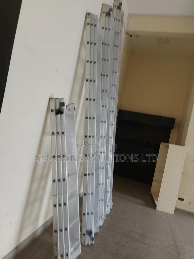 Extra Heavy Aluminium Extension Ladders - thumbnail 2