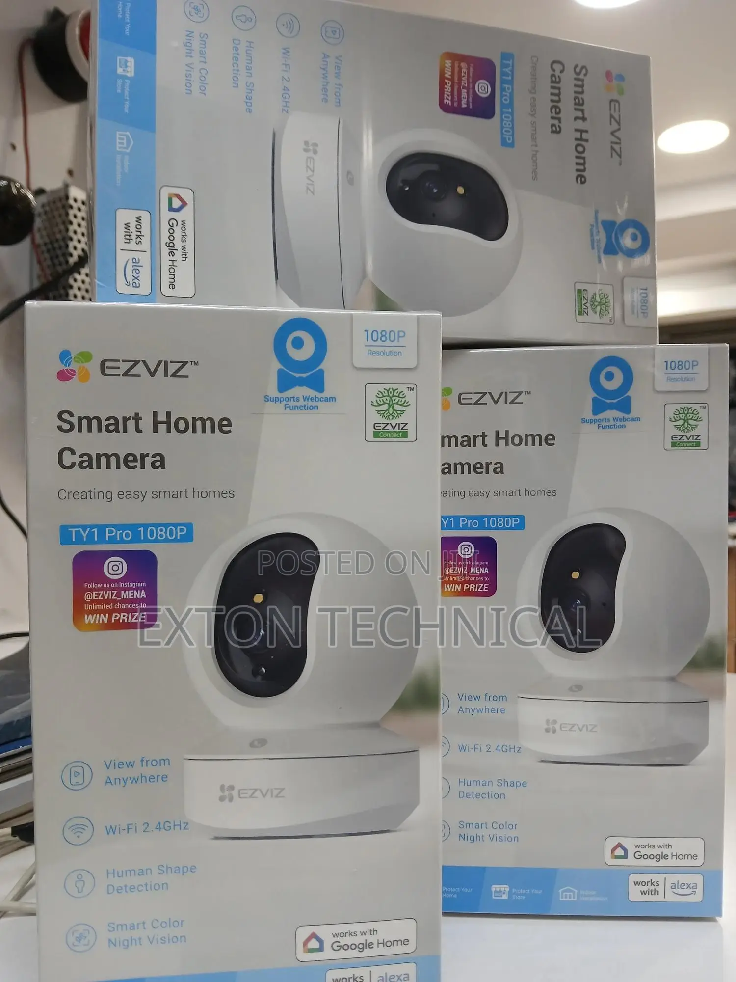 EZVIZ TY1 Camera 1080P Smart PTZ Pan Tilt Zoom Wifi Wireless