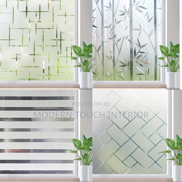 Frosted Window Film for Enhanced Privacy