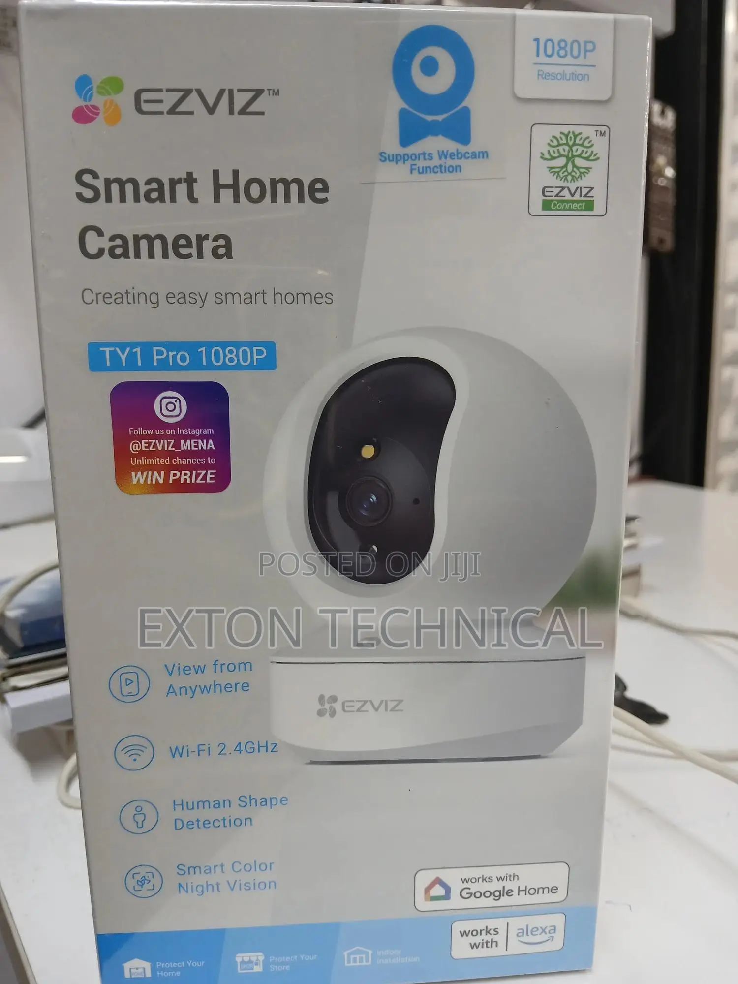 Ezviz Ty1 Indoor Security Wifi Dome Surveillance Camera