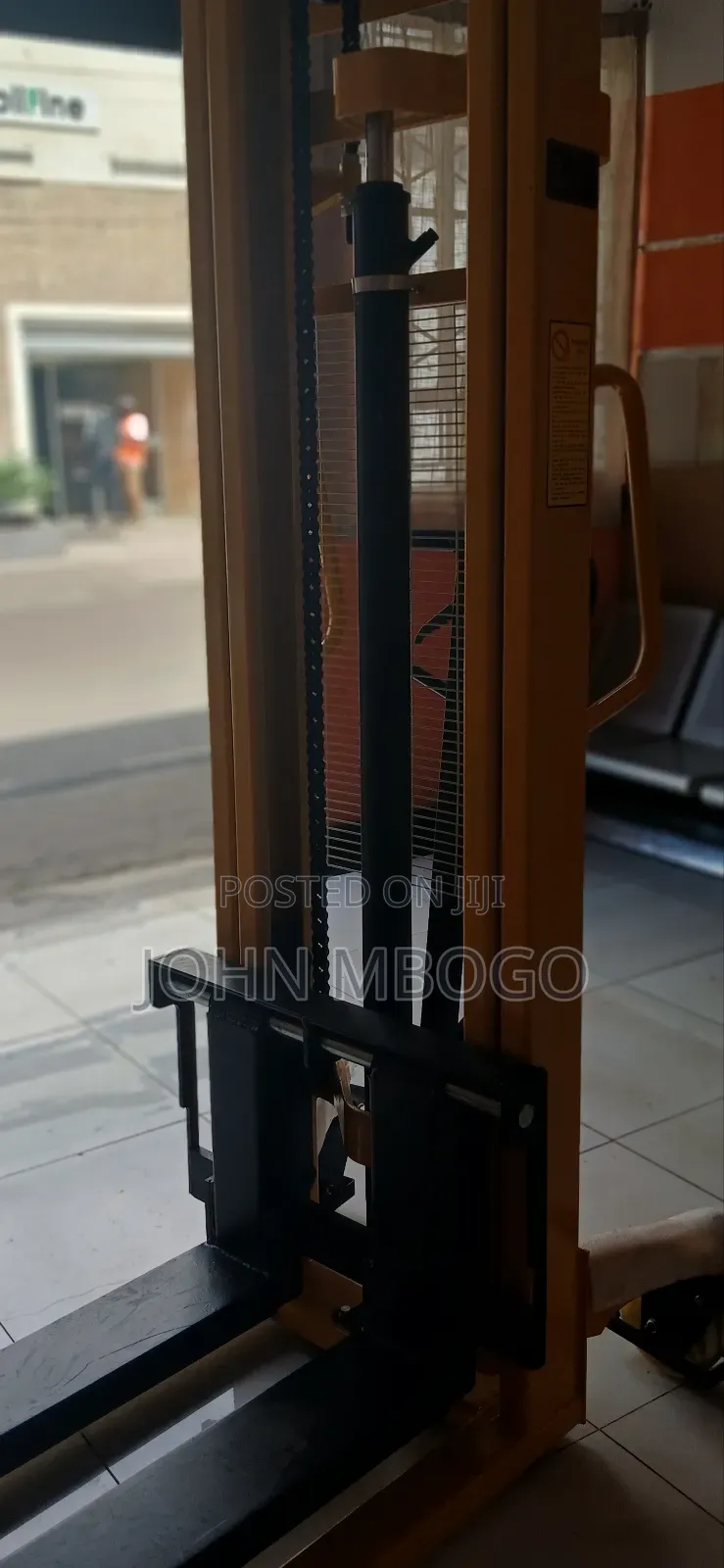 Manual Stacker Machine 2000kg , 1.6m