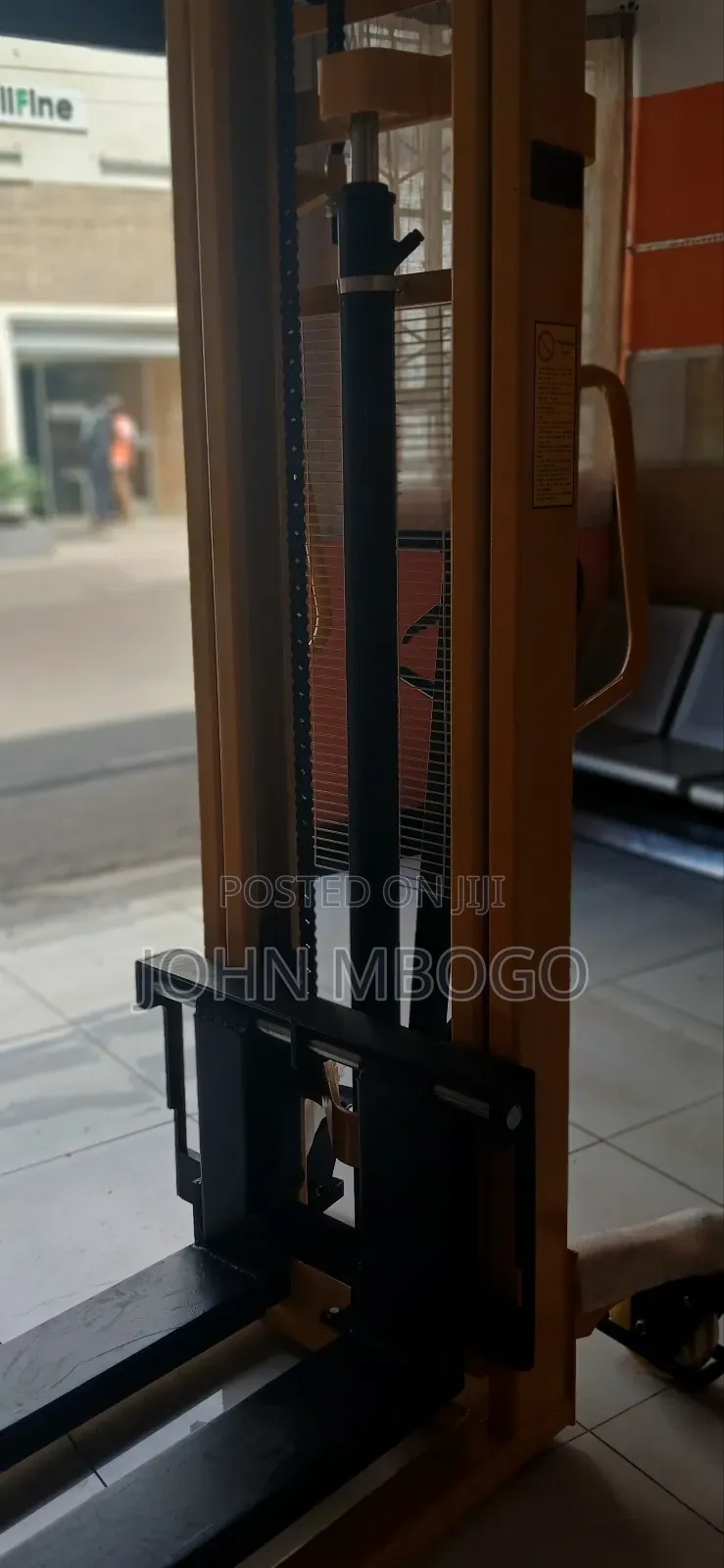 Manual Stacker Machine 2000kg , 1.6m