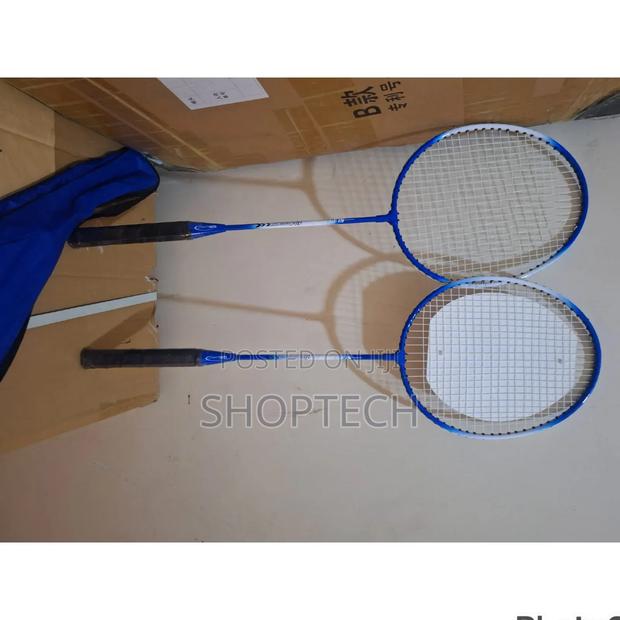 Blue Badminton Racket+3 Shuttle