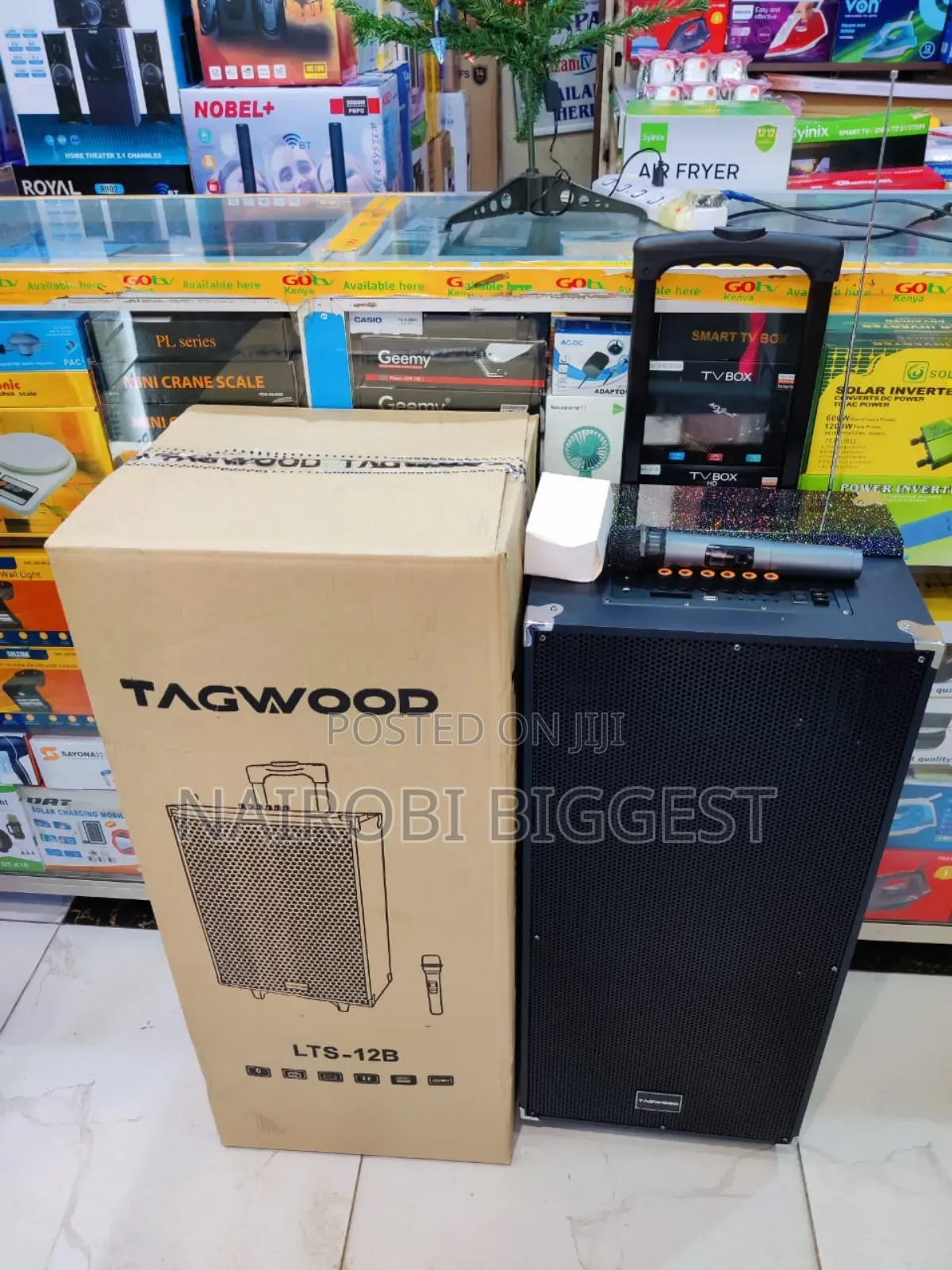 *Tagwood 12" 12B Rechargeable Portable Speaker