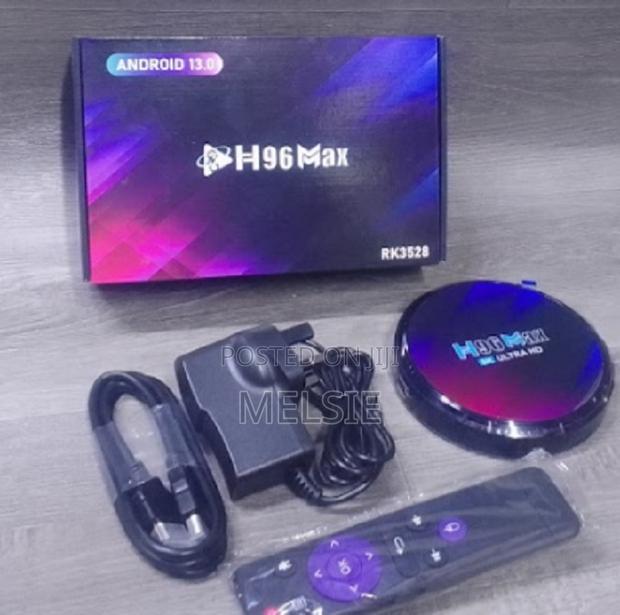 H96 Max 64-Bit Android TV Box 4gb RAM 64gb Rom Internal