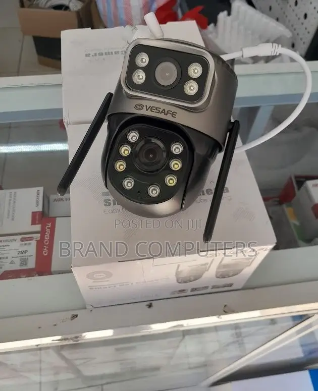 Wireless 4G Dual Lens Dome Camera