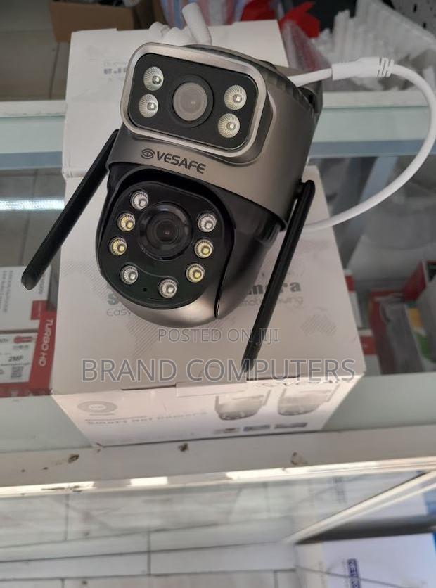 Wireless 4G SIM Dual Lens PTZ V380 PRO CCTV Camera 1080P