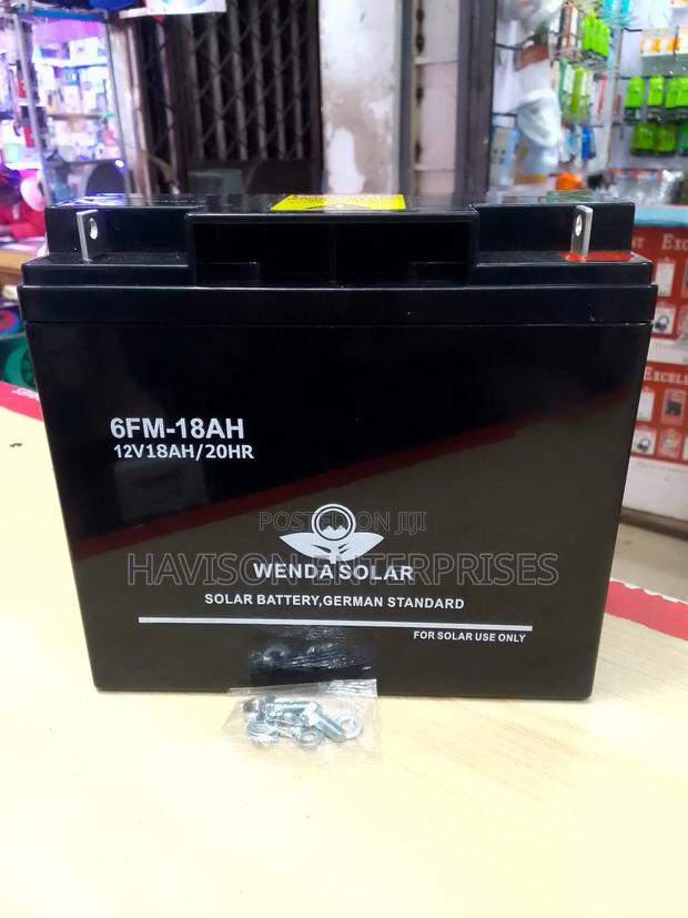 12V 18AH Solar Battery - main view