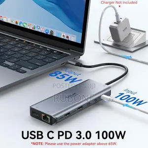 Selore USB C Laptop Docking Station Dual Monitor