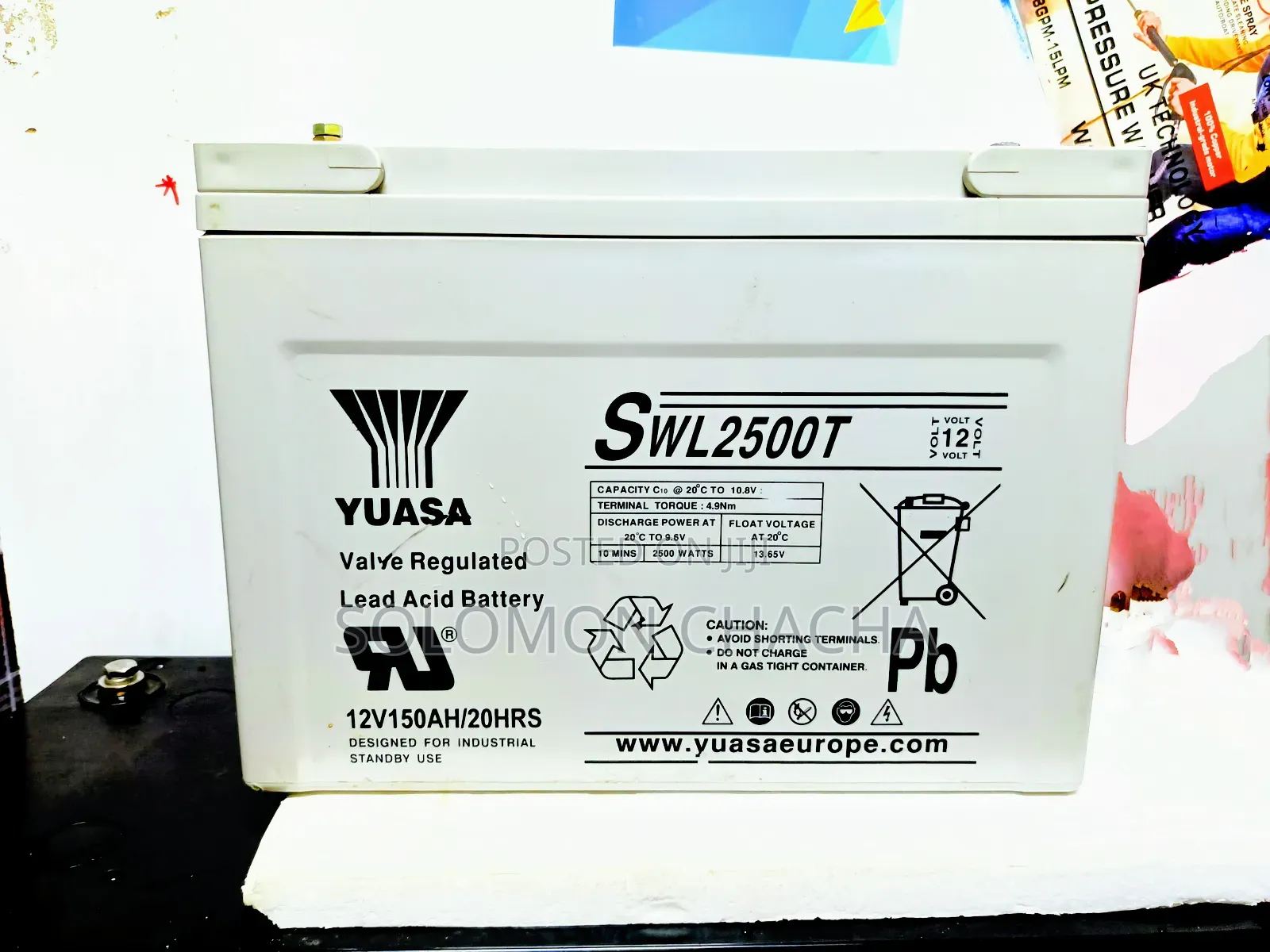 Heavy Duty 150ah Yuasa Solar Battery Best Market Price