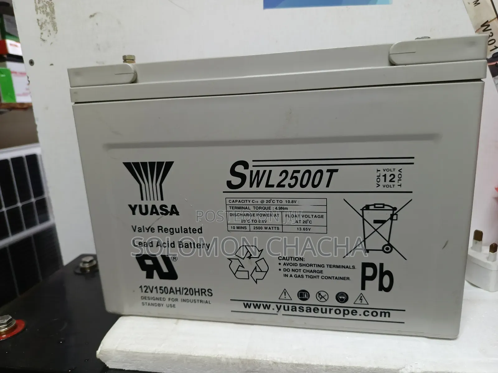 Heavy Duty 150ah Yuasa Solar Battery Best Market Price