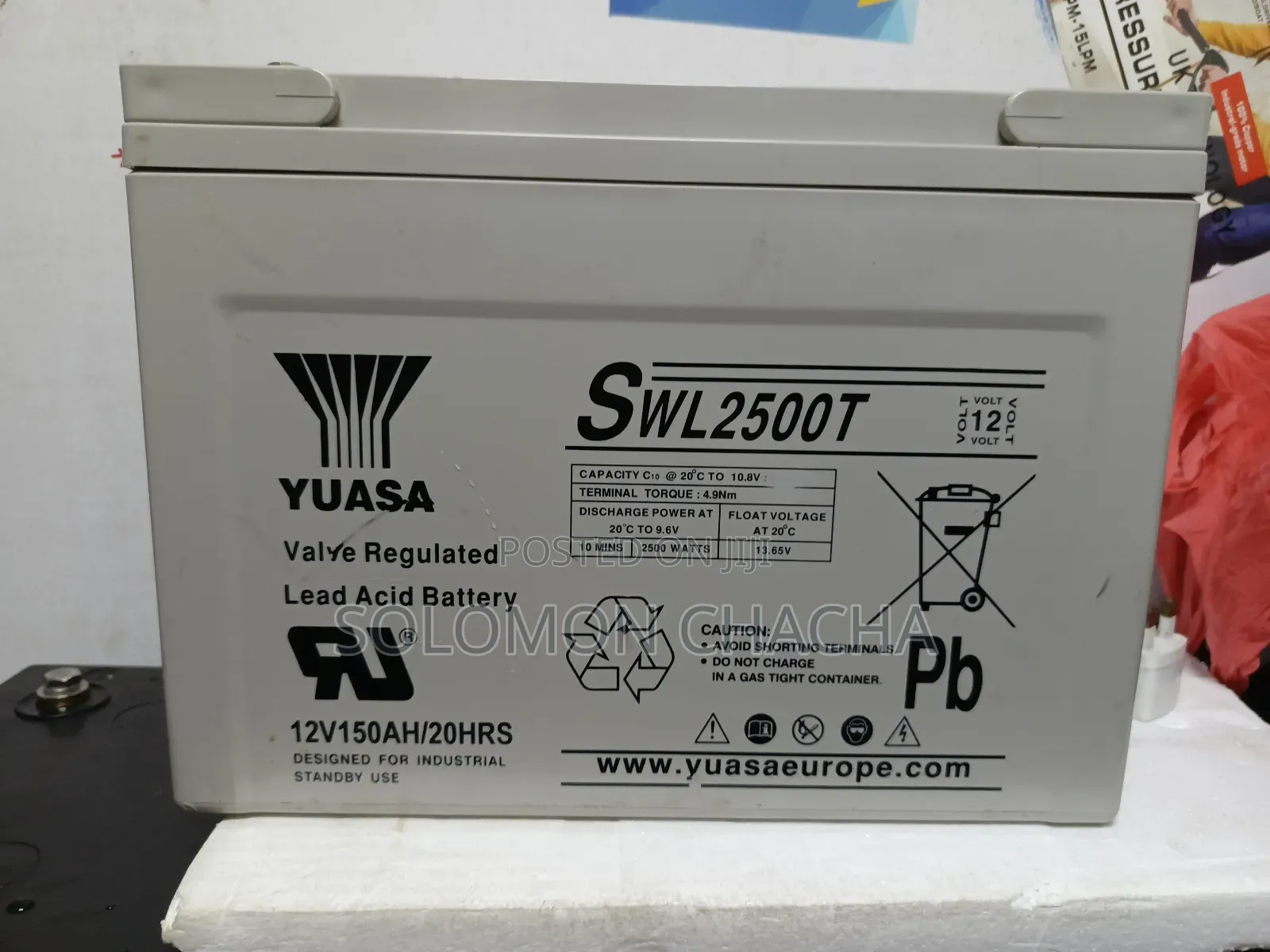 Heavy Duty 150ah Yuasa Solar Battery Best Market Price