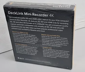 Blackmagic Design Decklink Mini Recorder (BDLKMINIREC4K)