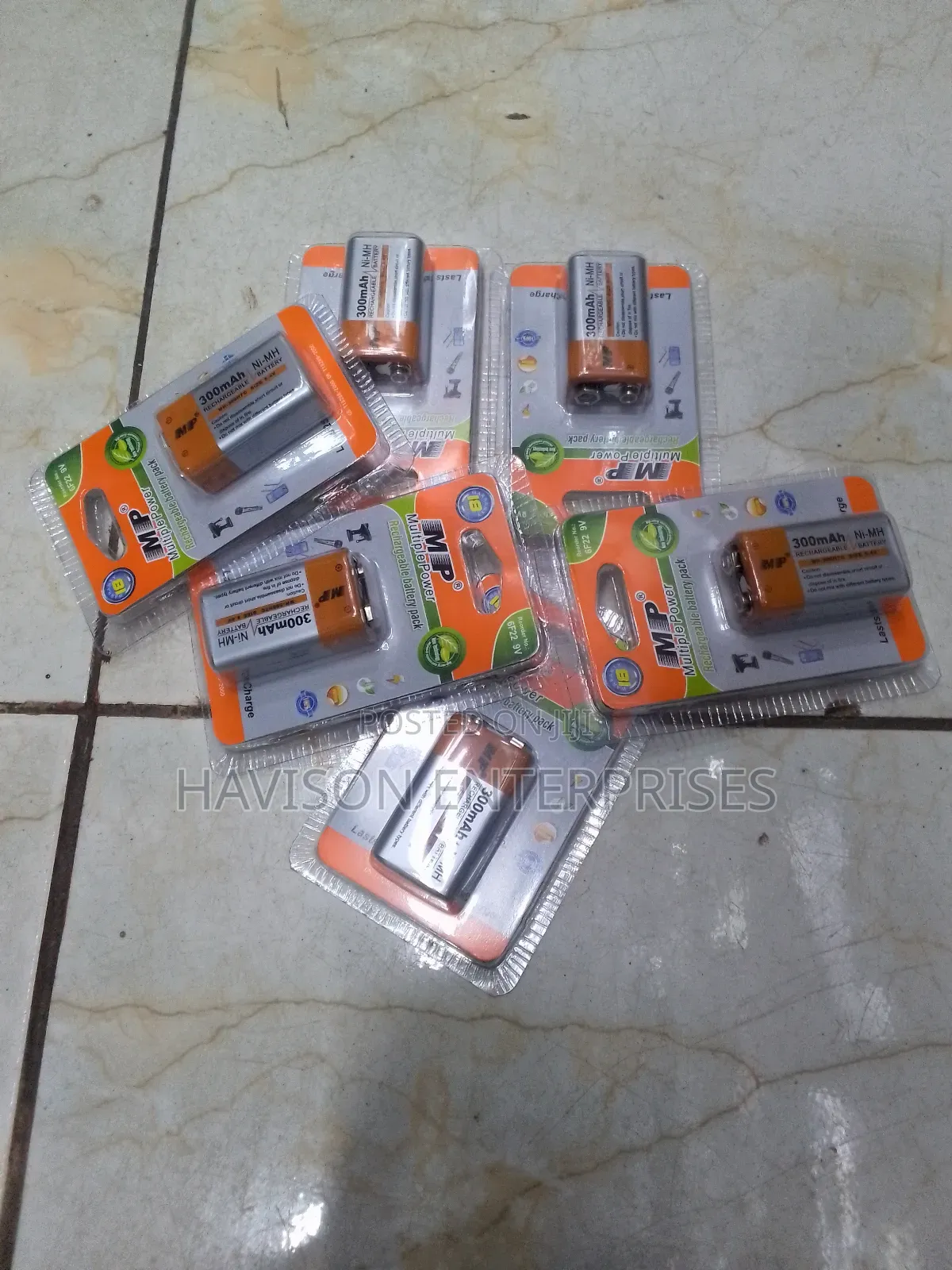 MP(9v) Rechargeable Battery