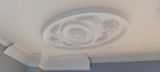 Decorative Ceiling Medallion for Chandaliers(Gypsum) - main view