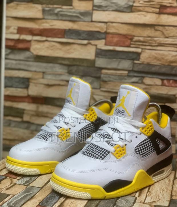 Jordan 4 Vivid Sulphur OG All Leather KSH 3600Sizes 36-44