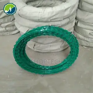 Green Razor Wire 10m