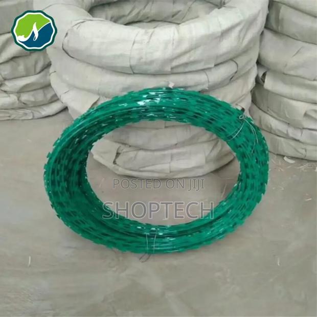 Green Razor Wire 10m - main view