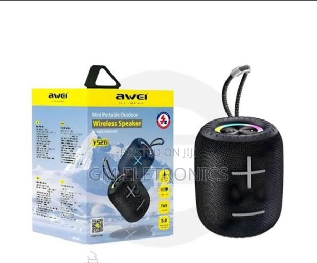 Awei Bluetooth Speaker Mini With Magic Lights – Y526 - main view