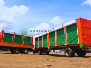 Shipping Container Stalls- Refining Shipping Containers.