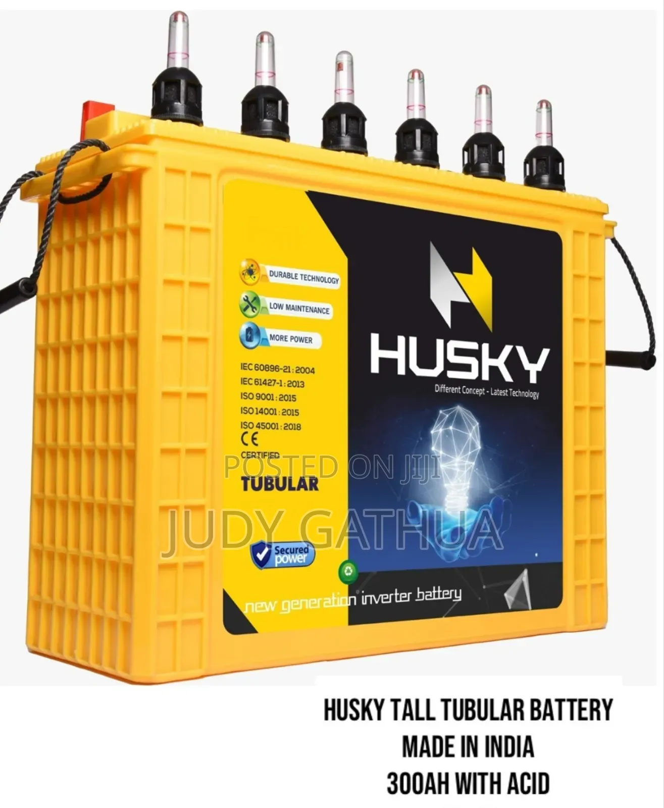 Husky Battery Tall Tabular 300ah