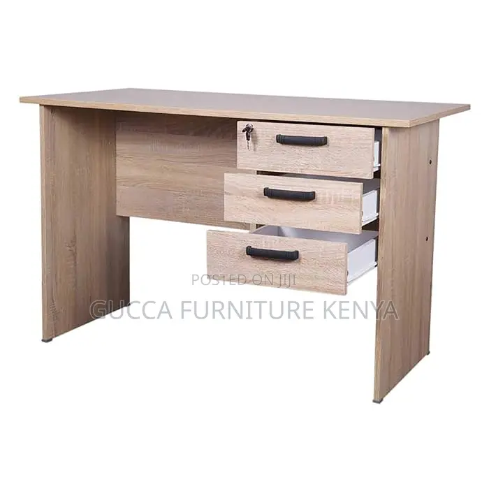 Office Tables:1200mm Wooden Study/Computer Desk With Drawers