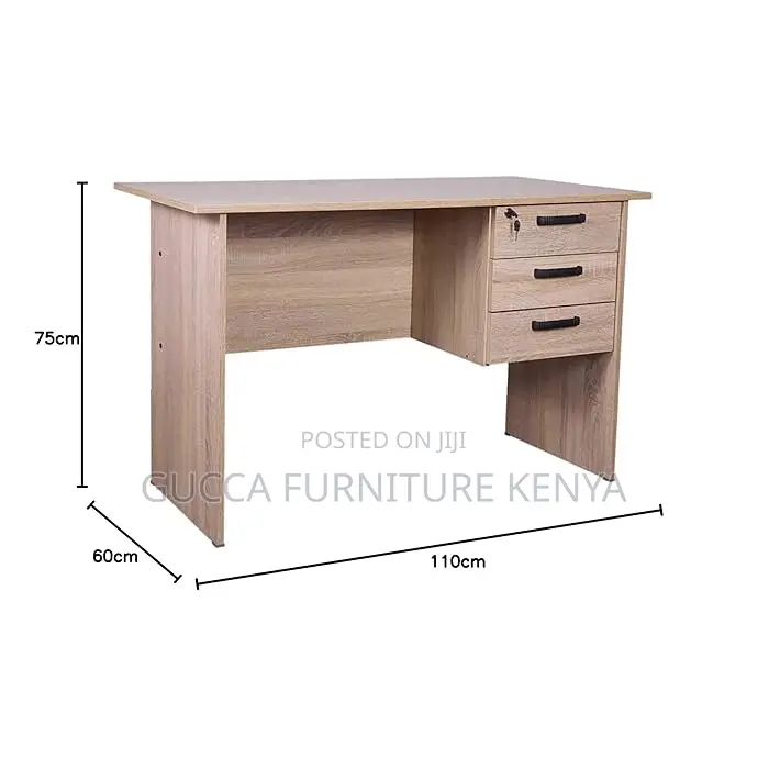 Office Tables:1200mm Wooden Study/Computer Desk With Drawers