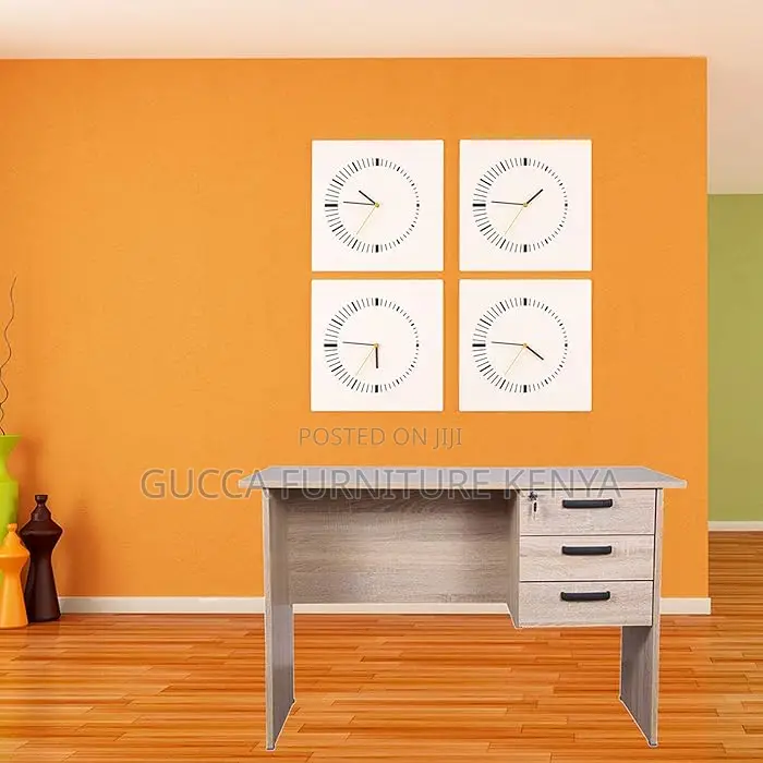 Office Tables:1200mm Wooden Study/Computer Desk With Drawers