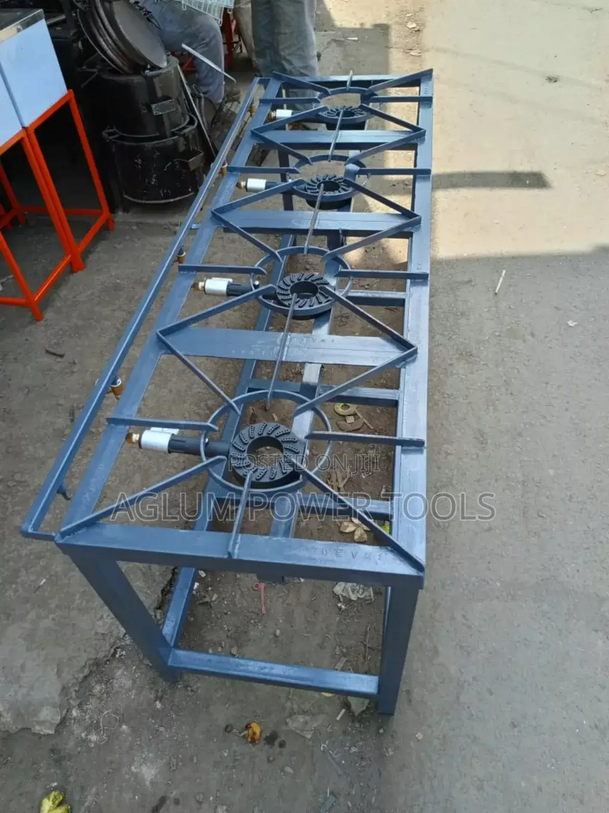 4 Burner Juakali Cooker With High Pressure Lid