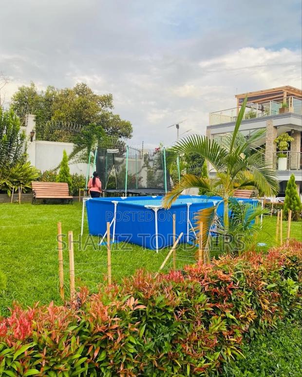 3m by 2m by 76cm Intex Metallic Frame Swimming Pool - main view