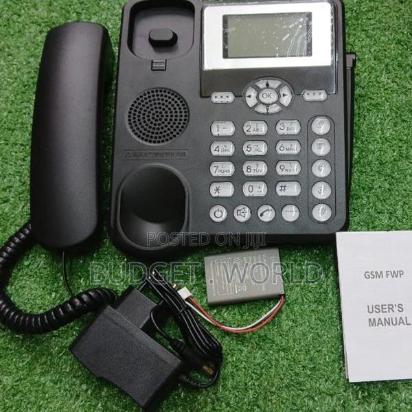 SIM Card Classic Fixed Wireless Desk Phone-Single Sim - main view