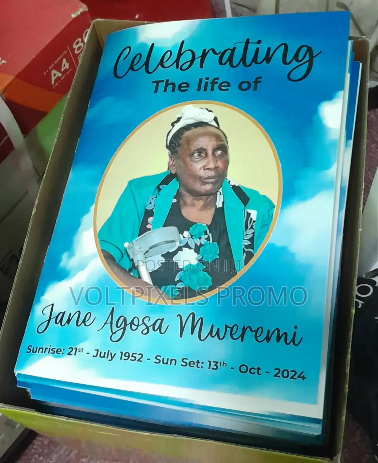 Funeral Program Design and Printing