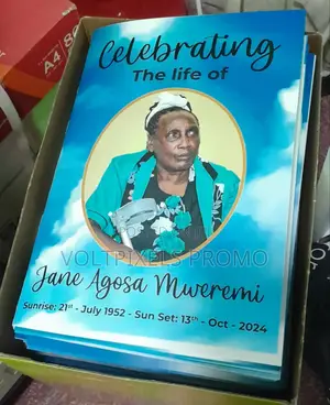Funeral Program Design and Printing