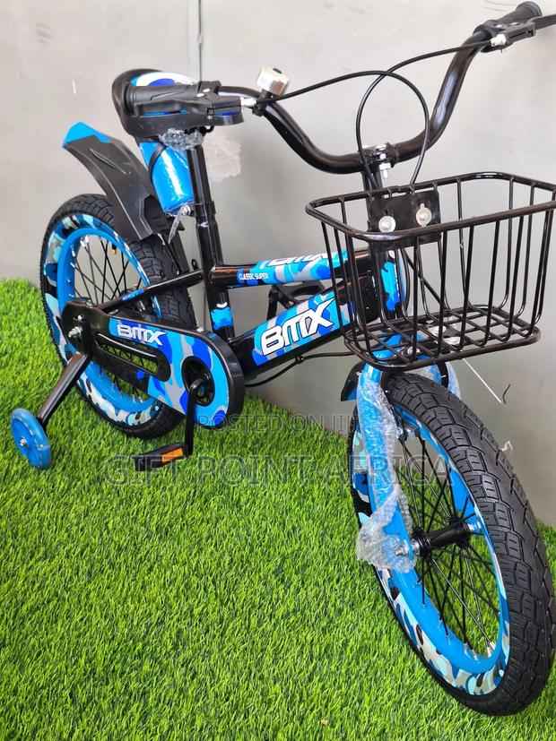 3-6 Years Bike Size 16" With Adjustable Seat for Kids