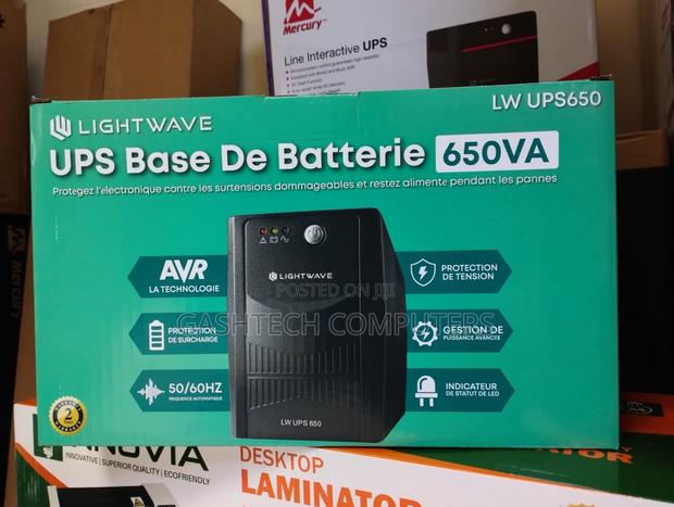 Lightwave UPS 650VA Back Up Uninterrupted Power Supply - main view