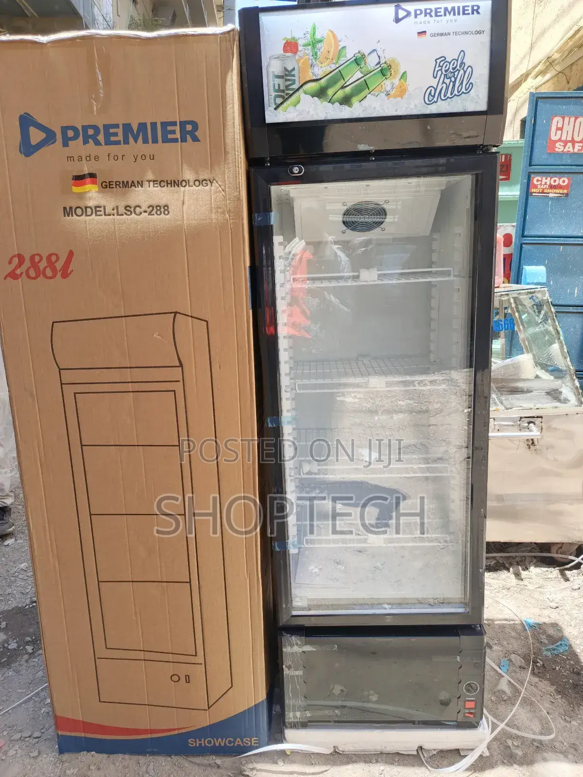 Premier 288l Display Freezer