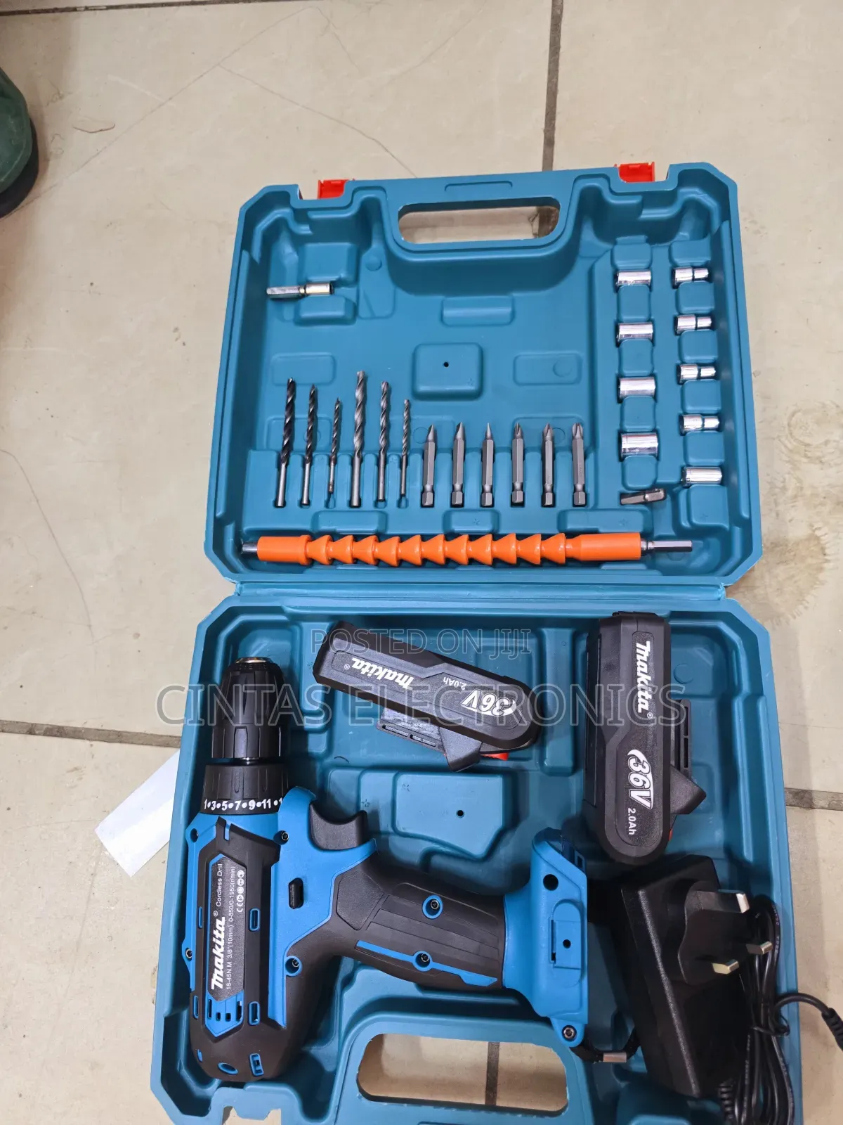 Cordless 36v Drillset