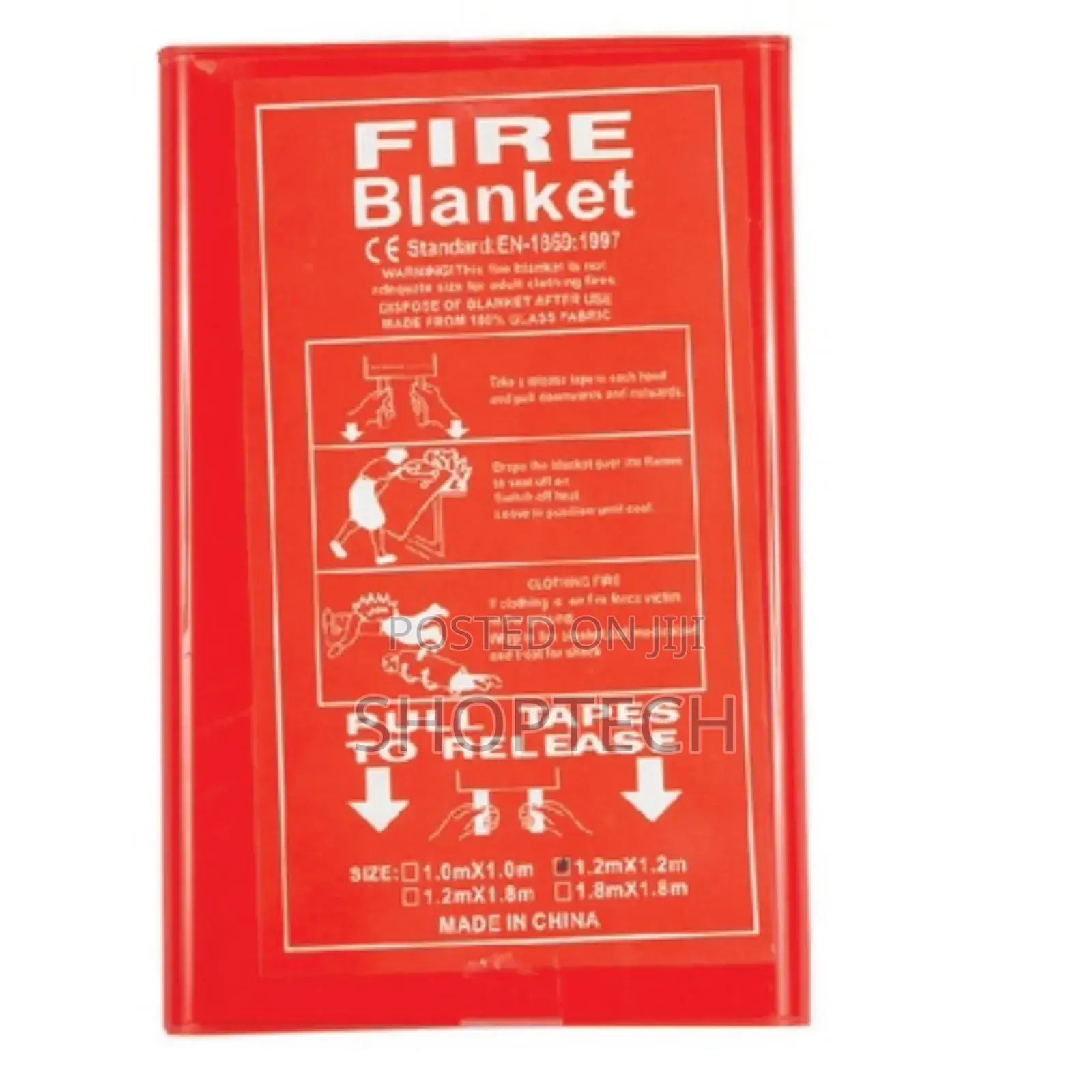 4 By 4 Fire Blanket