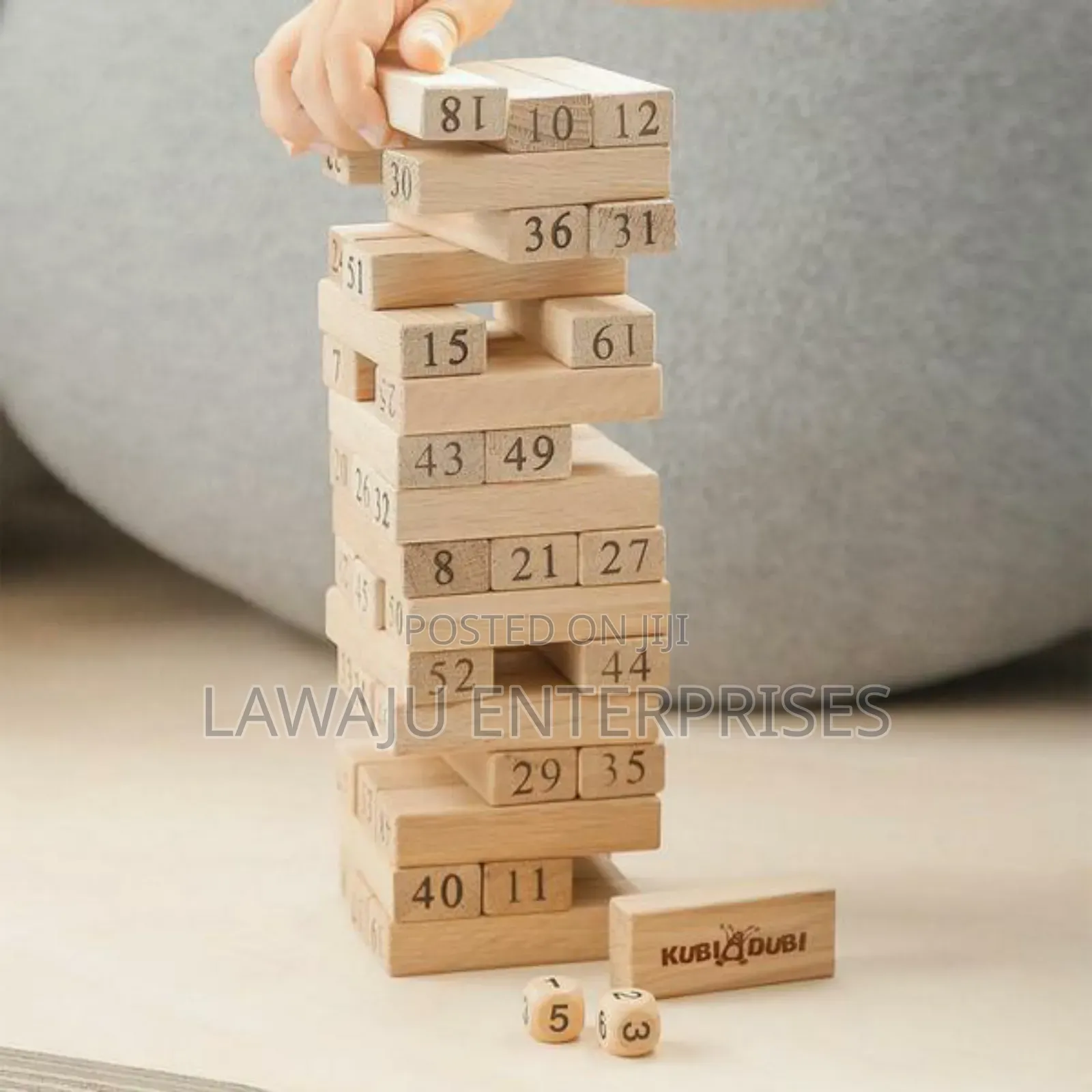 54 Wooden Blocks