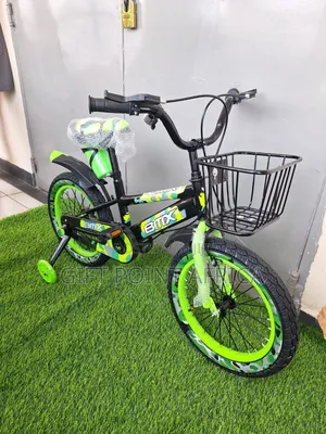 Bike Size 16" With Adjustable Seat and Training Wheels