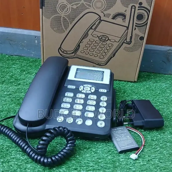 Desk Top Phone - Handfree,SMS,Rechargeable Battery